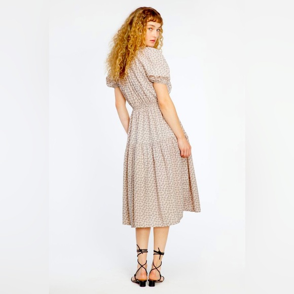 LACAUSA- Dahlia Dress - Toast - Picture 2 of 4